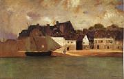 Odilon Redon Breton Port Germany oil painting reproduction